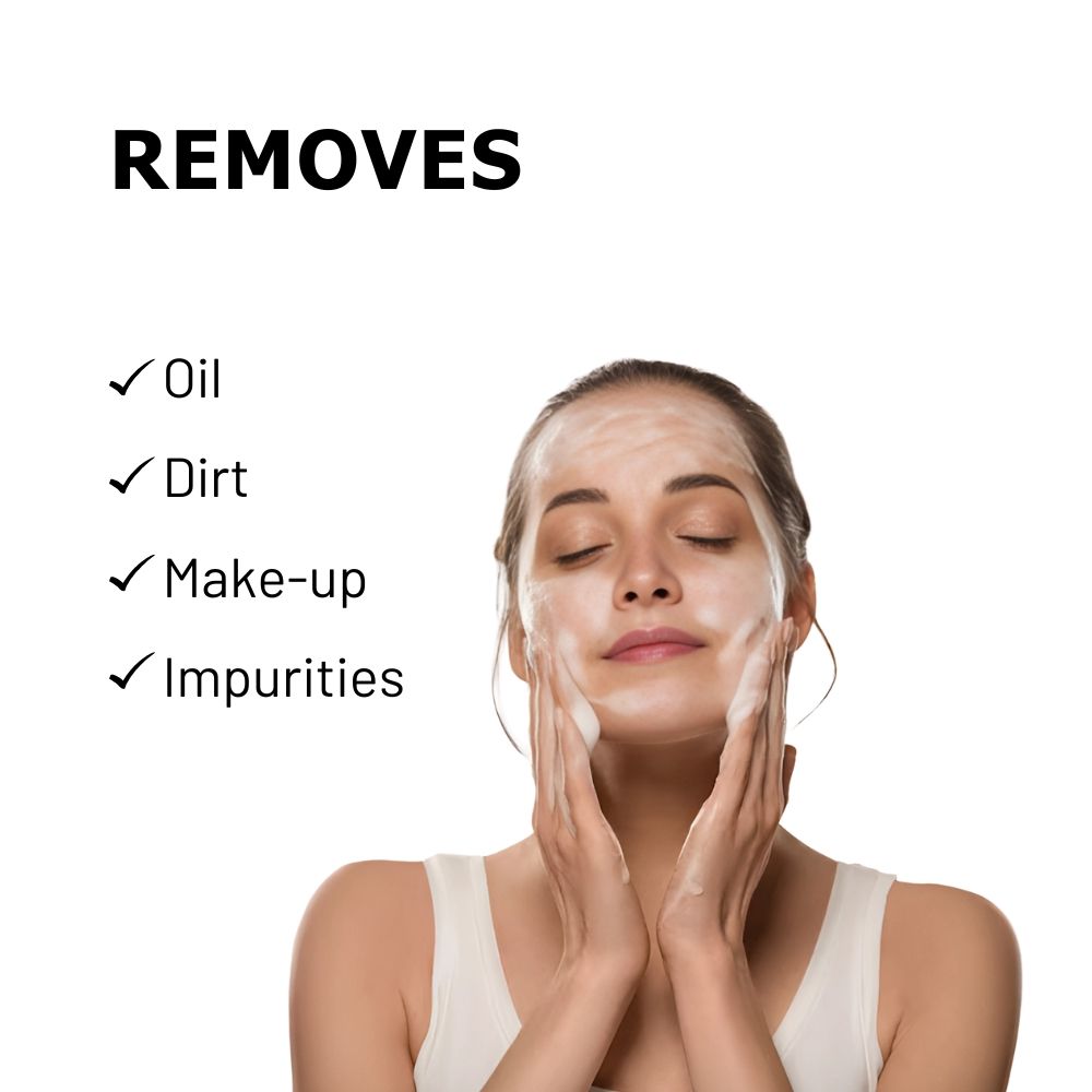Clear State Face Cleanser with 2% Salicylic Acid, Tea Tree for Acne-Prone Oily Skin