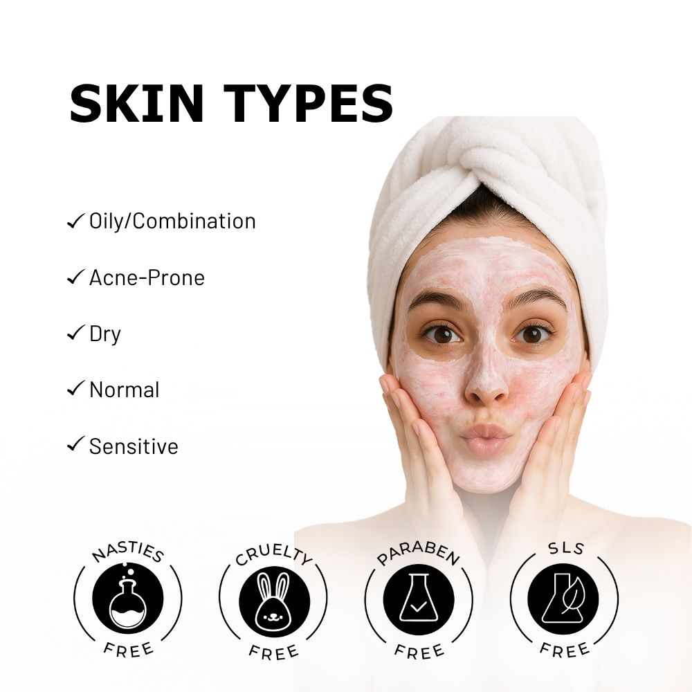 Repair and Shine Face Mask with Pomegranate and Beetroot Oils for Tan, Dark Spots and Glow
