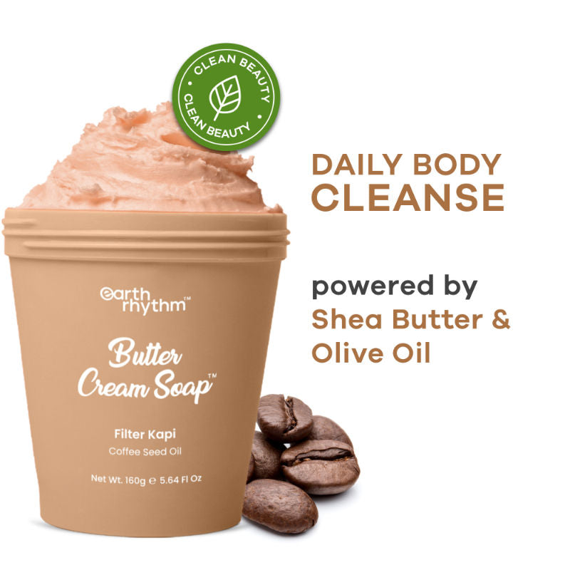 Butter Cream Shower Mousse Soap - Filter Kapi