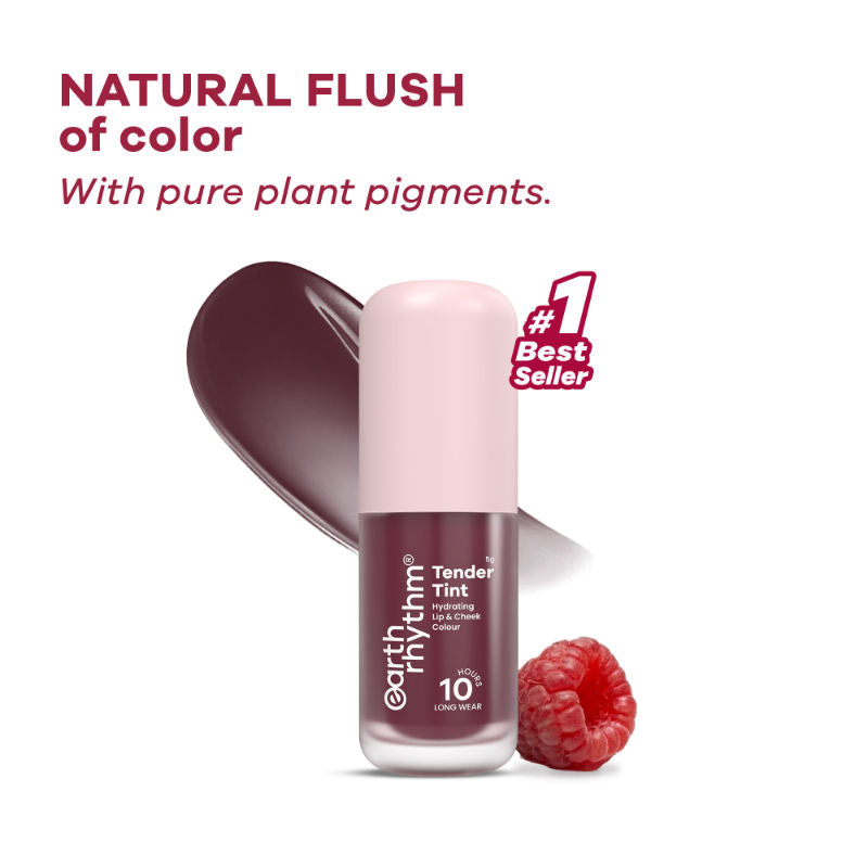Tender Tint For Lip & Cheek With Pure Plant Pigments 10 H Stay - Brandy Bold