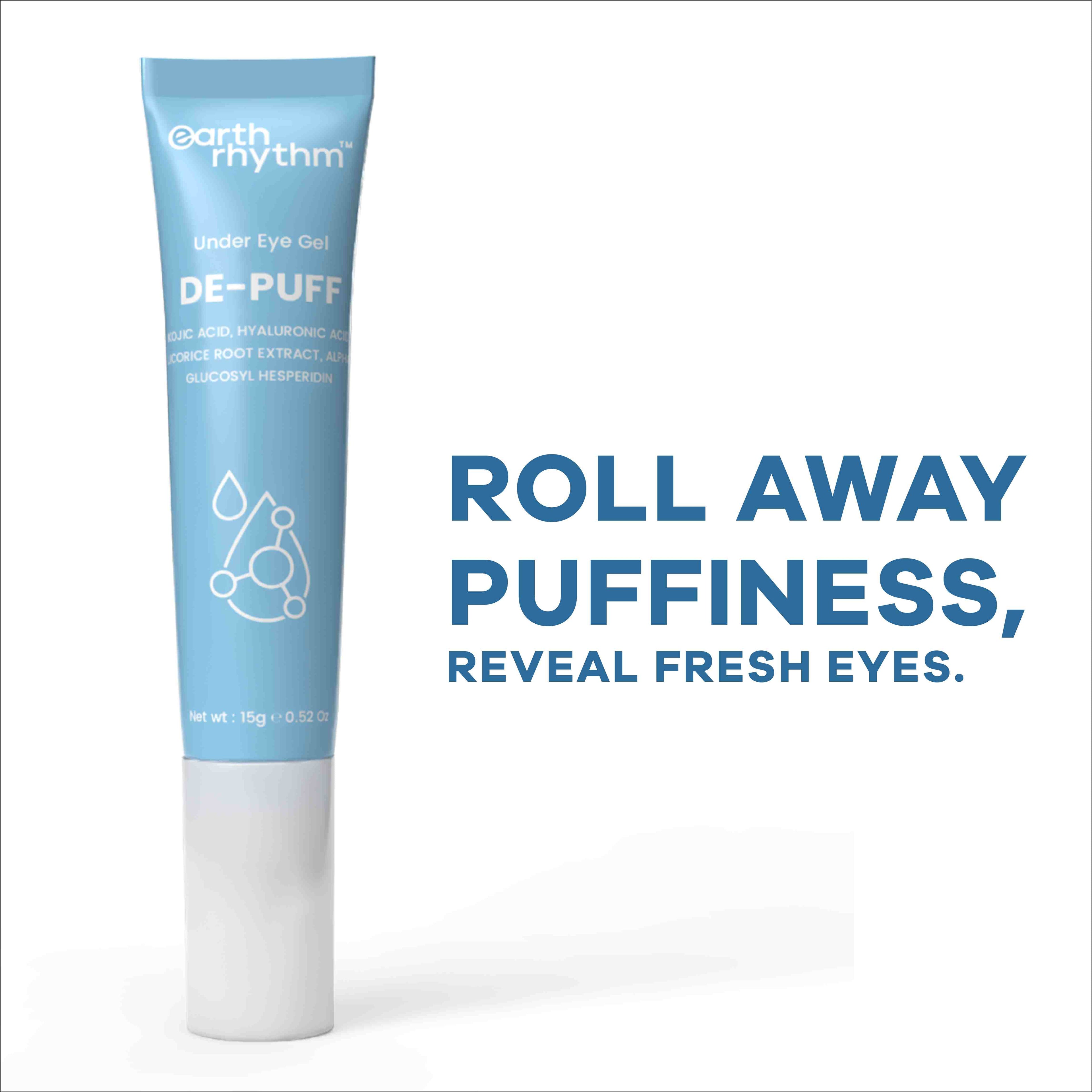 Depuff Under Eye Gel For Men & Women, Reduces Dark Under Eye and Depuffs Under Eye