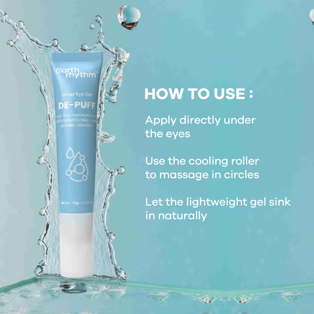 Depuff Under Eye Gel For Men & Women, Reduces Dark Under Eye and Depuffs Under Eye