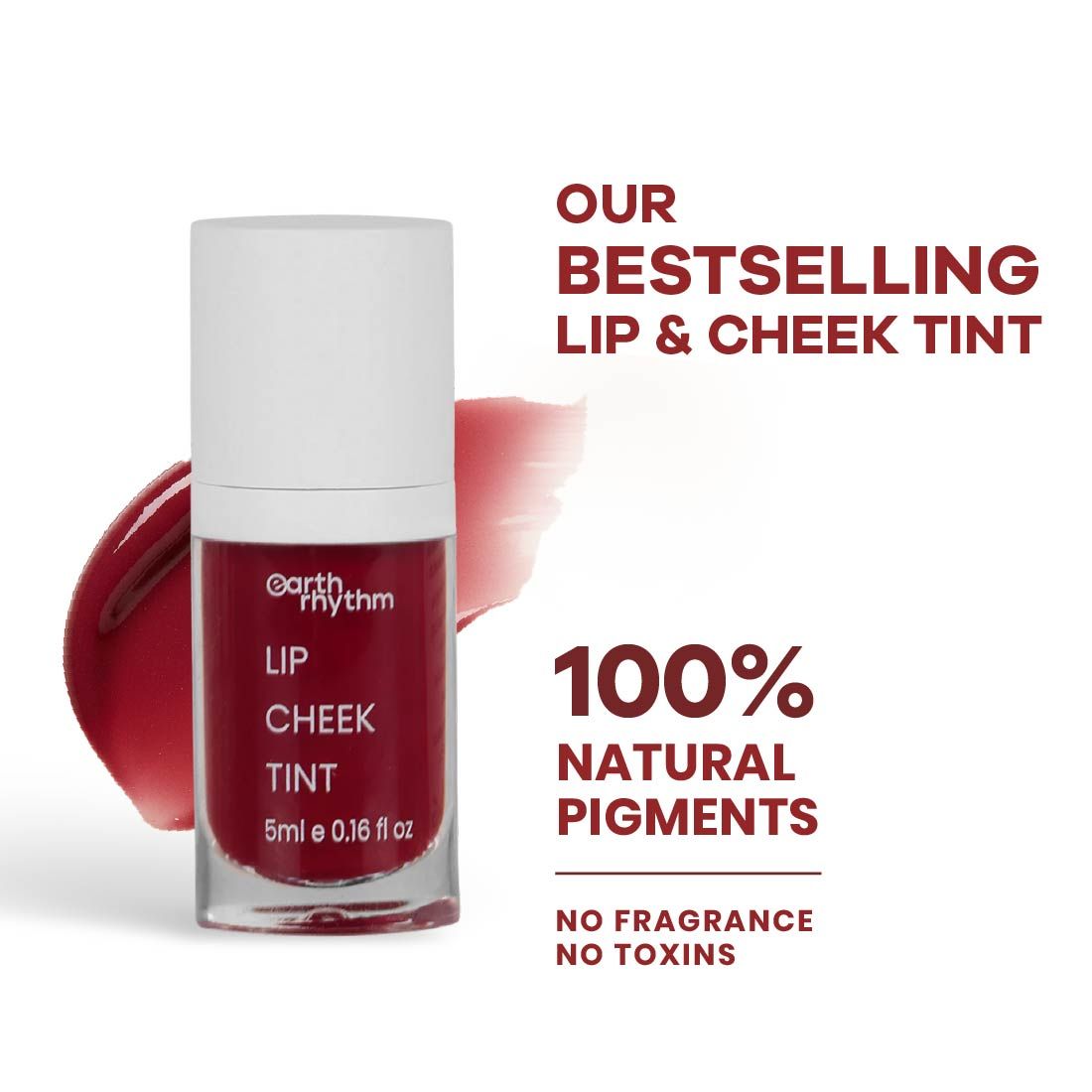 Tender Tint For Lip & Cheek With Pure Plant Pigments 10 H Stay
