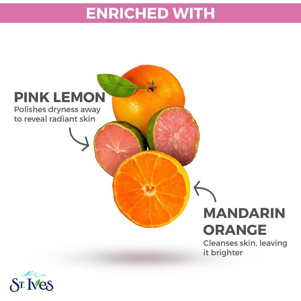 Radiant Skin Pink Lemon & Mandarin Scrub