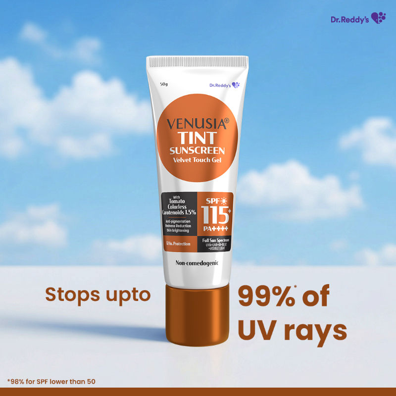 Sun Tint SPF 115, Highest SPF, Matte-finish, Brightening and Lightweight