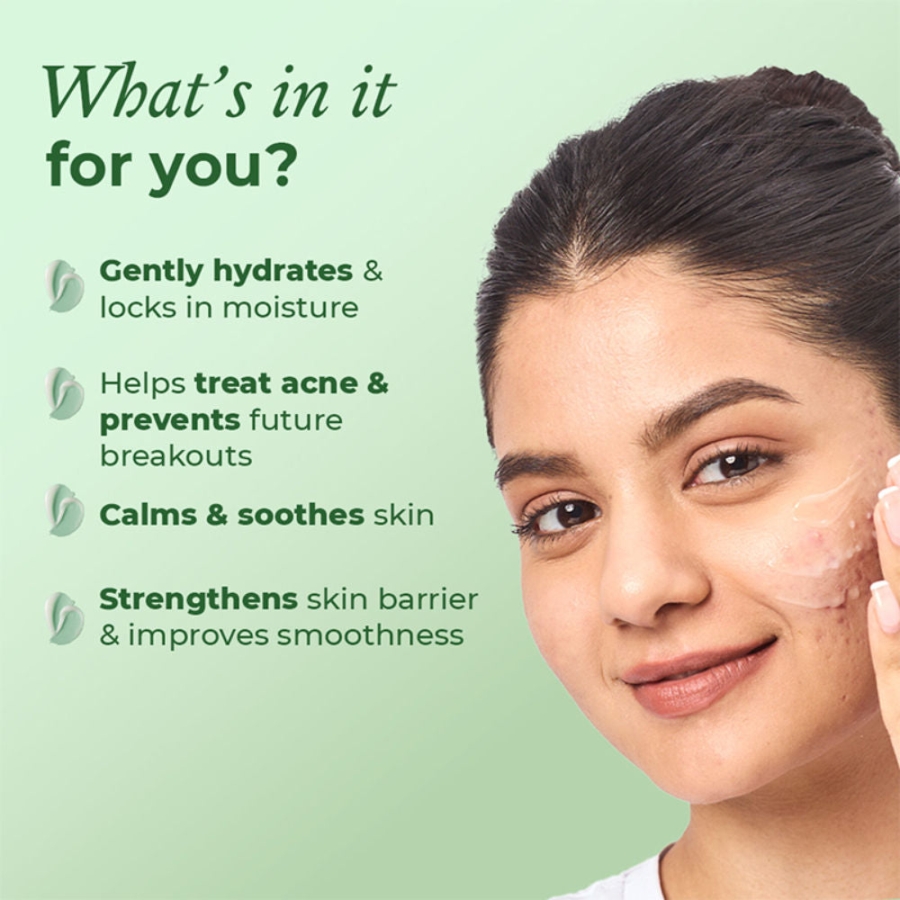 Acne Moisturiser 2% Squalane & 3% Niacinamide Oil Free Hydration & Acne Prevention