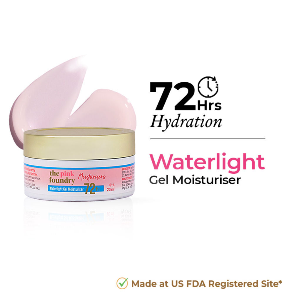 72HR Waterlight Gel Moisturiser With 1% Hyaluronic Acid & 1% Saccharide Isomerate