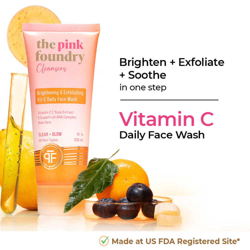 Brightening & Exfoliating Vit C Daily Face Wash
