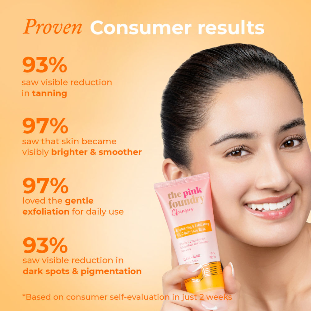 Brightening & Exfoliating Vit C Daily Face Wash