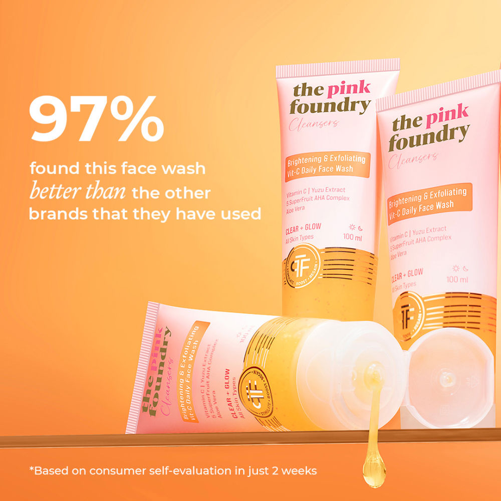 Brightening & Exfoliating Vit C Daily Face Wash