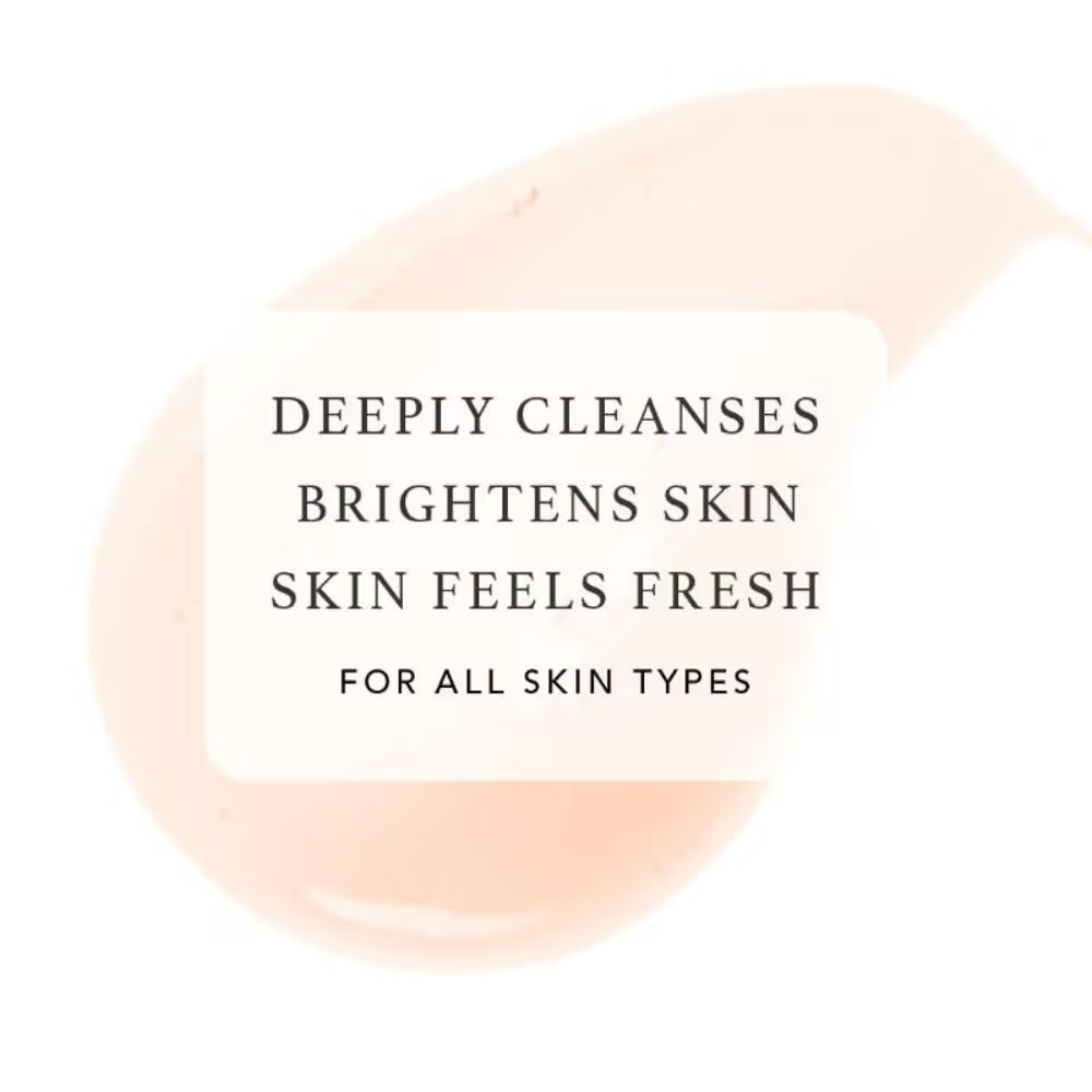Brighten Exfoliating Aha Body Wash With Himalyan Rose & Pink Pepper - Sulphate Free
