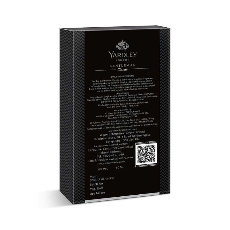 Gentleman Classic Daily Wear Perfume For Him