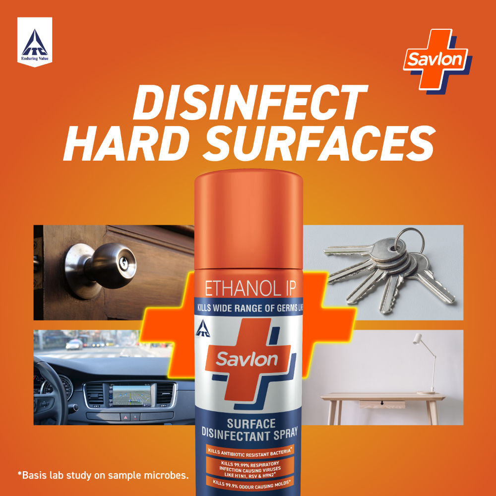 Surface Disinfectant Spray Sanitizer, 99.99% Germ Protection on Hard & Soft Surfaces
