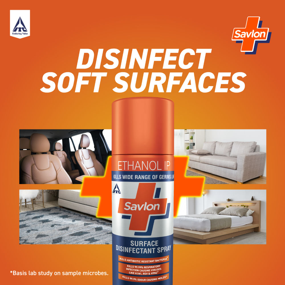 Surface Disinfectant Spray Sanitizer, 99.99% Germ Protection on Hard & Soft Surfaces