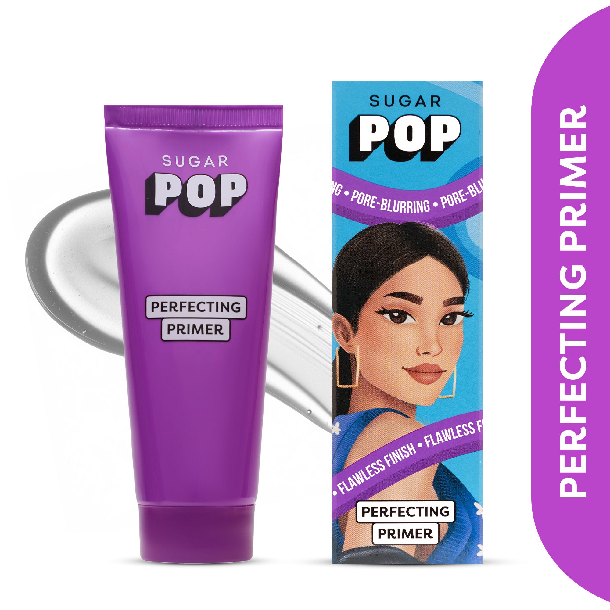 Perfecting Primer Vitamin E l Blurs Pores Wrinkles & Fine Lines Gel Based Matte Finish