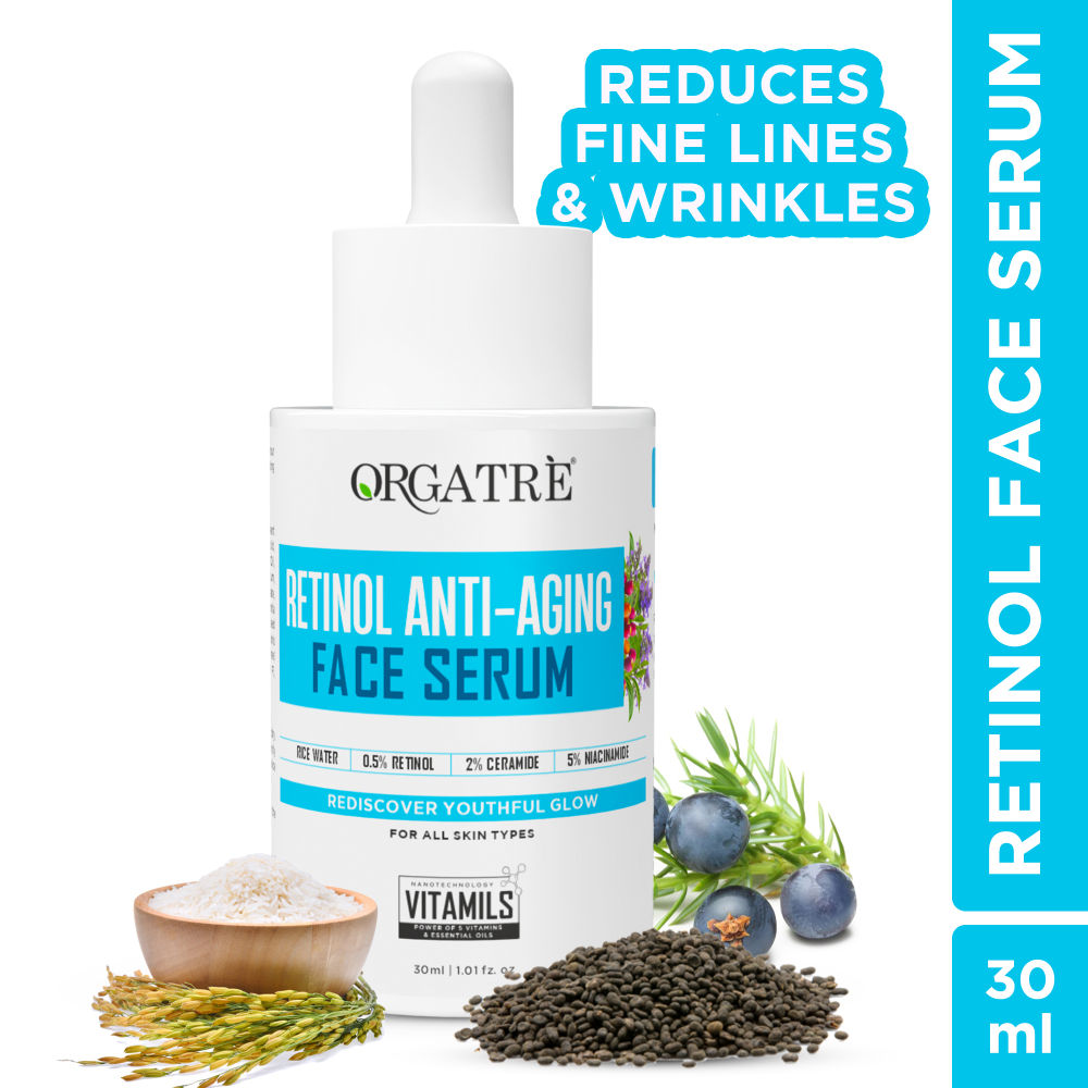 Retinol Anti-Aging Face Serum - Reduces Fine Lines, Boosts Collagen, Hydrates & Skin Firming