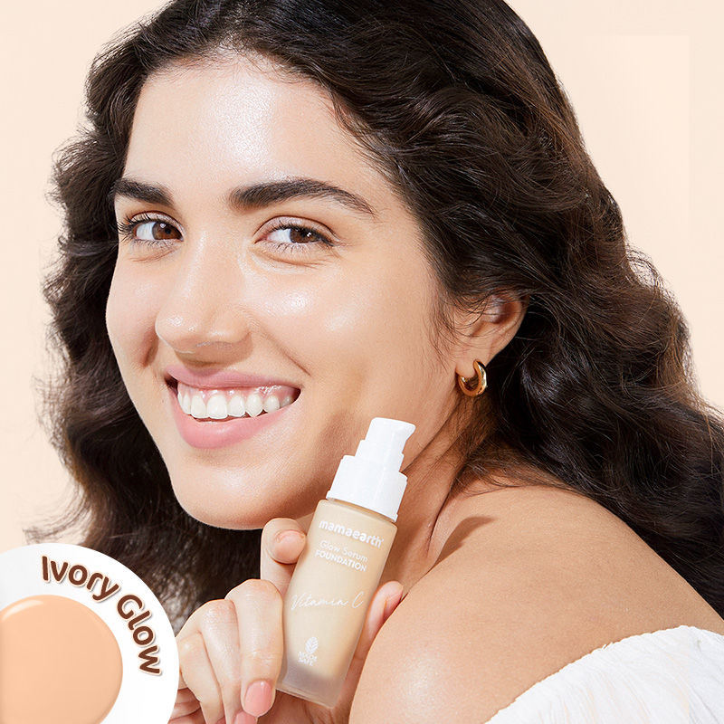 Glow Serum Foundation With Vitamin C & Turmeric For 12-hour Long Stay
