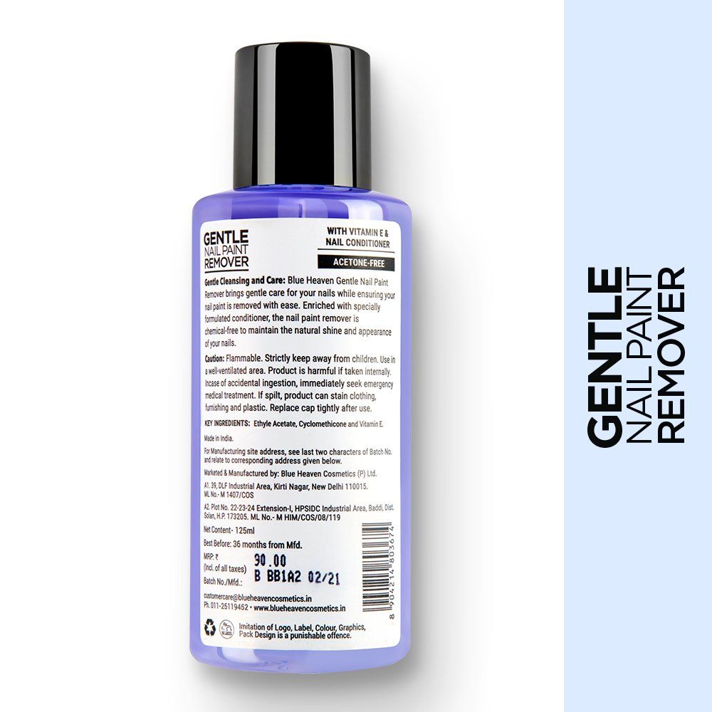 Gentle Nail Paint Remover