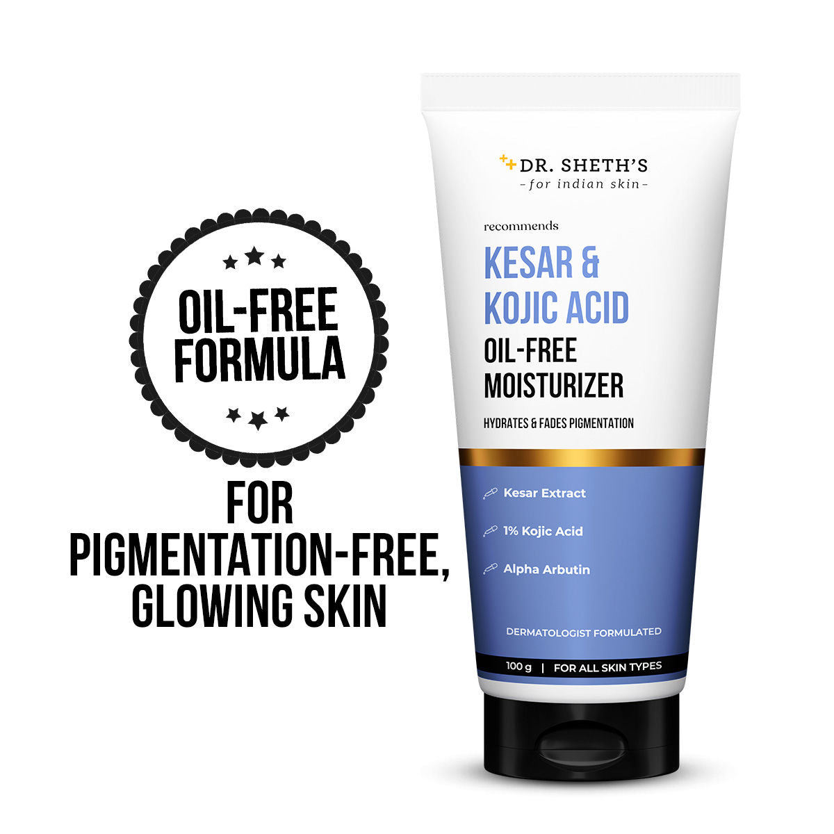 Kesar & Kojic Acid Oil-Free Moisturizer