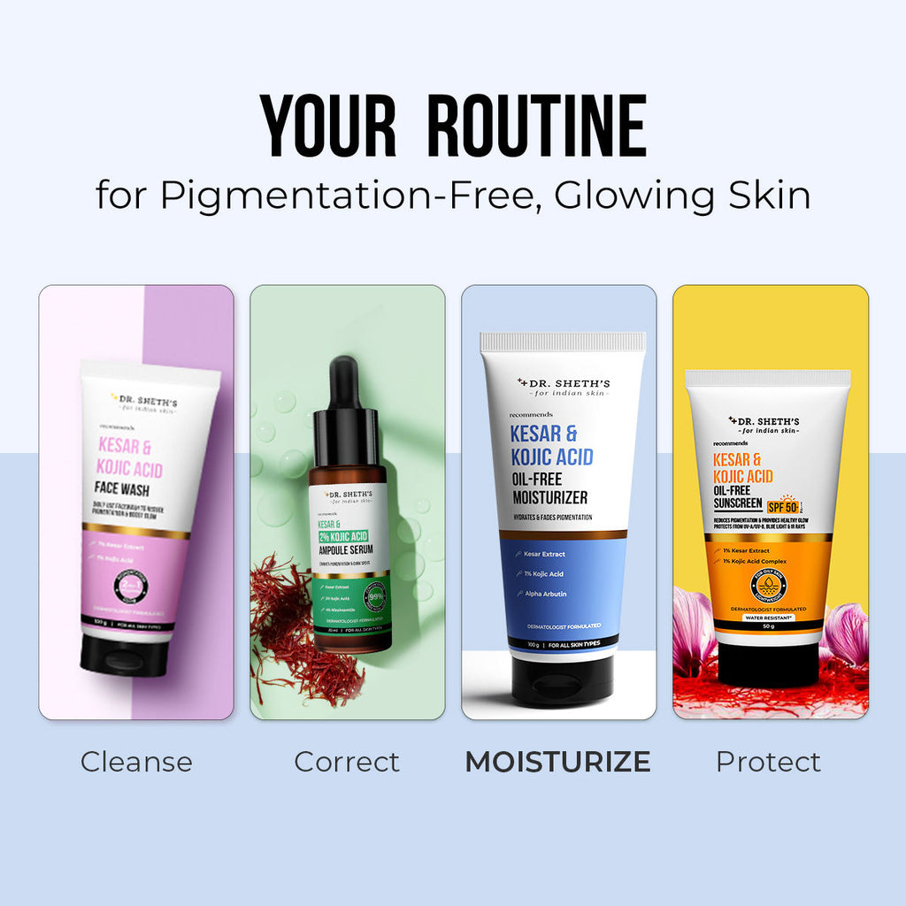 Kesar & Kojic Acid Oil-Free Moisturizer