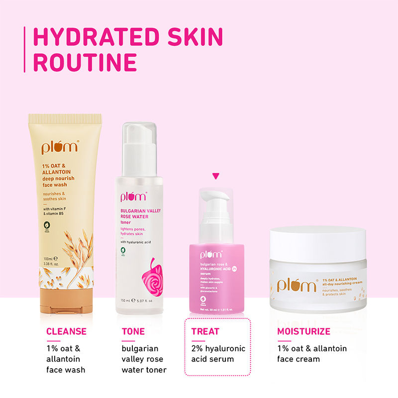 2% Hyaluronic Acid Serum With Bulgarian Rose