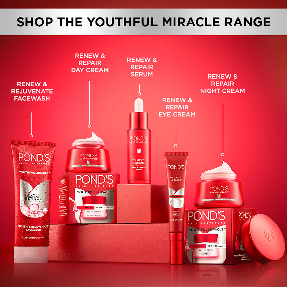 Youthful Miracle Hexyl Retinol Complex, Renew & Repair Day Cream, SPF 15 PA++