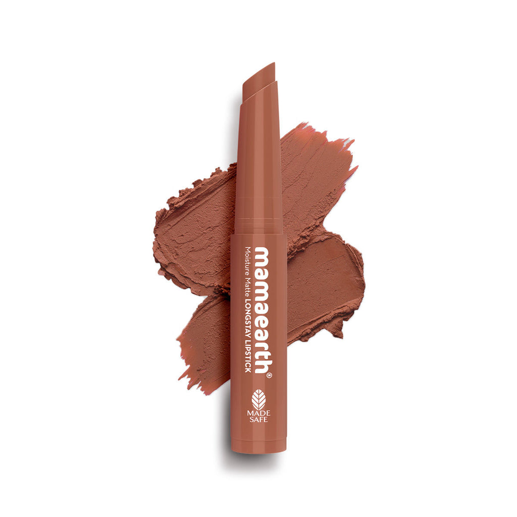 Moisture Matte Longstay Mini Lipstick with Avocado Oil & Vitamin E - 08 Pink Tulip