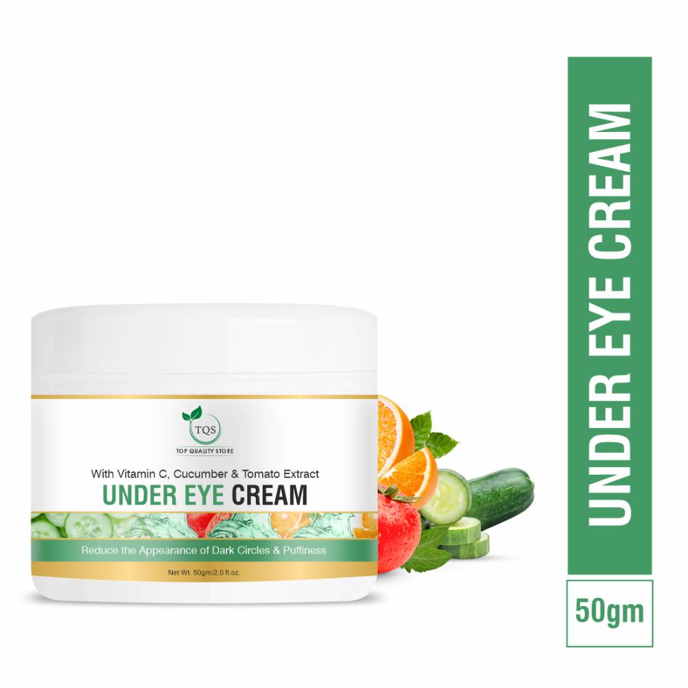 Under Eye Cream With Vitamin C, Cucumber Extract Dark Circles, Eye Puffiness & Wrinkles