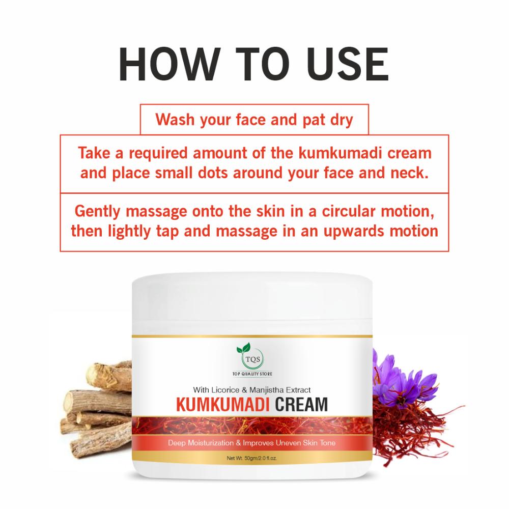 Kumkumadi Face Cream With Licorice & Manjistha