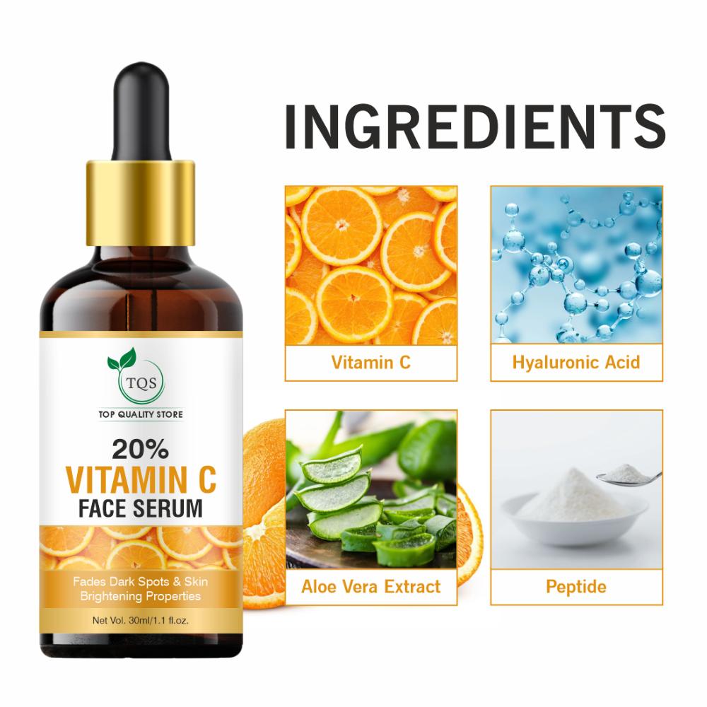 The Natural Wash 20% Vitamin C Face Serum With Mulberry Extract For Glowing & Radiant Skin