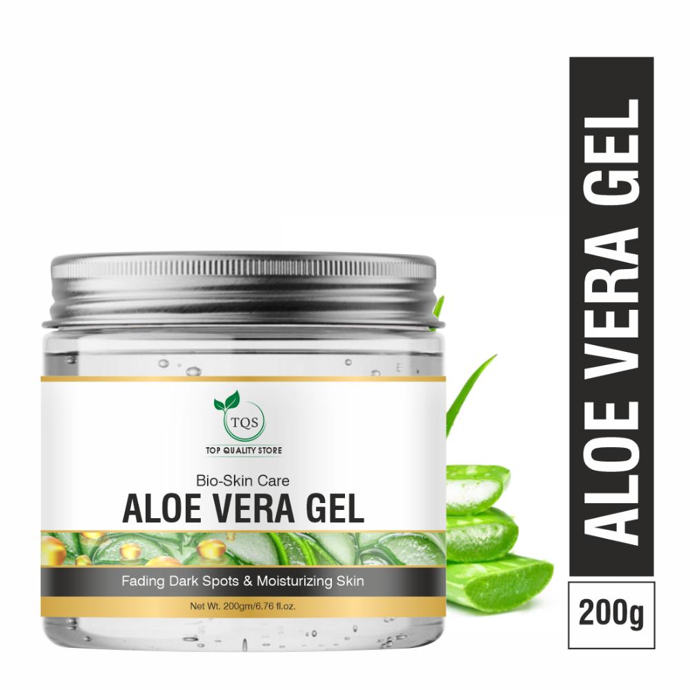 Aloe Vera Gel For Face, With Natural Aloe Vera & Vitamin E For Skin & Hair