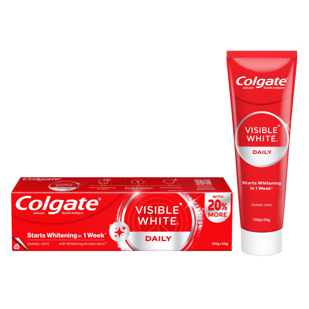 Visible White Enamel Toothpaste