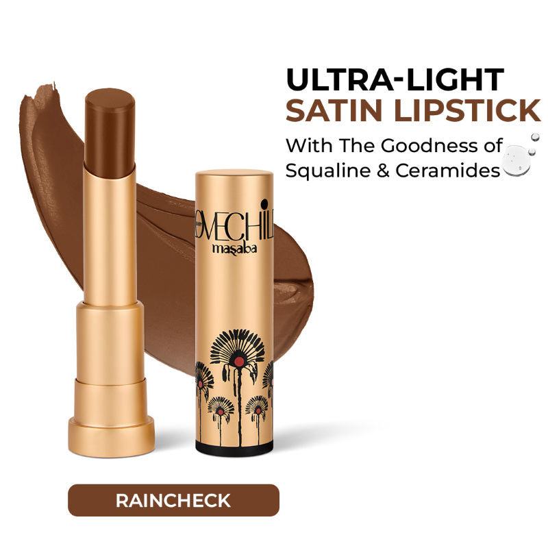Ultra - Light Lush Creme Lipsticks, Enriched with Ceramides and Shea Butter - Raincheck