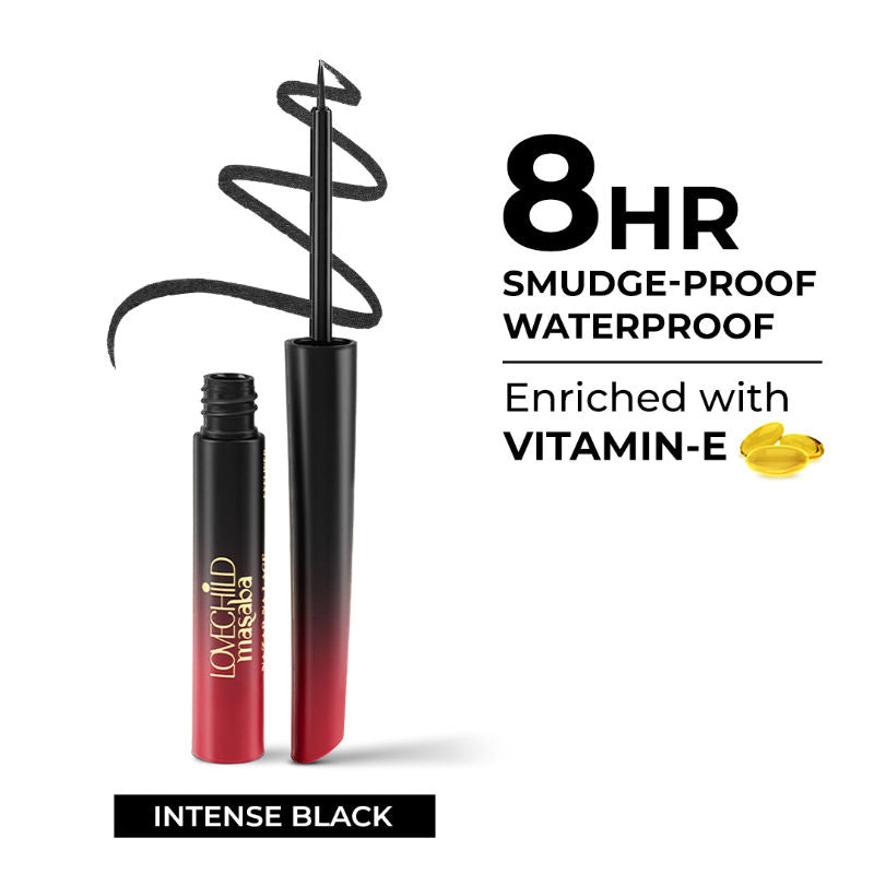 24 Hr Smudge Proof Liquid Eyeliner - Intense Black