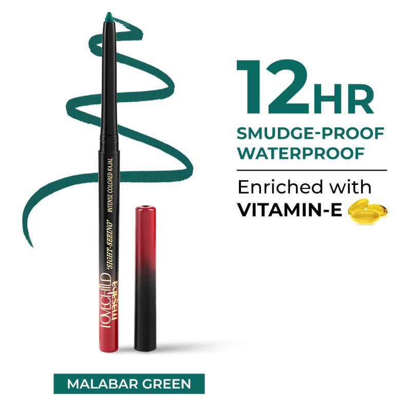 Intense Colored Kajal - Malabar Green