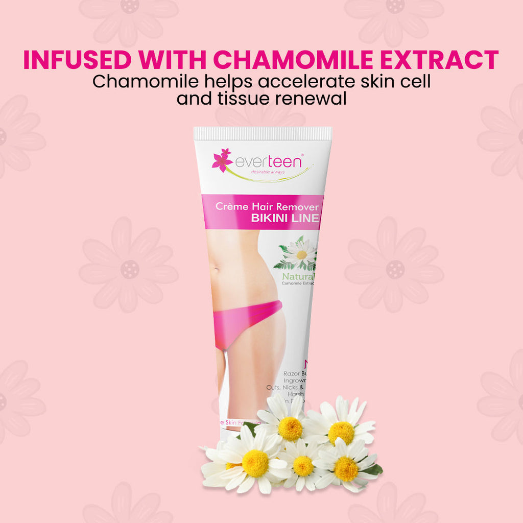 Bikini Line Hair Remover Creme and Natural Intimate Wash