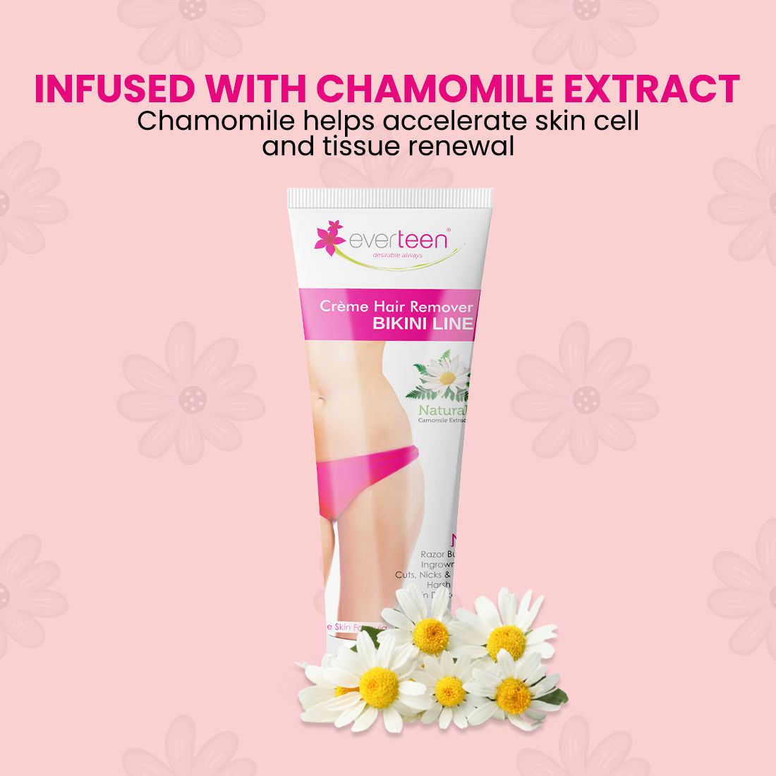 Bikini Line Hair Remover Creme and Natural Intimate Wash