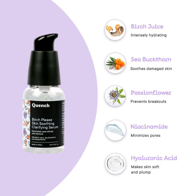 Skin Soothing Clarifying Serum with Hyaluronic Acid