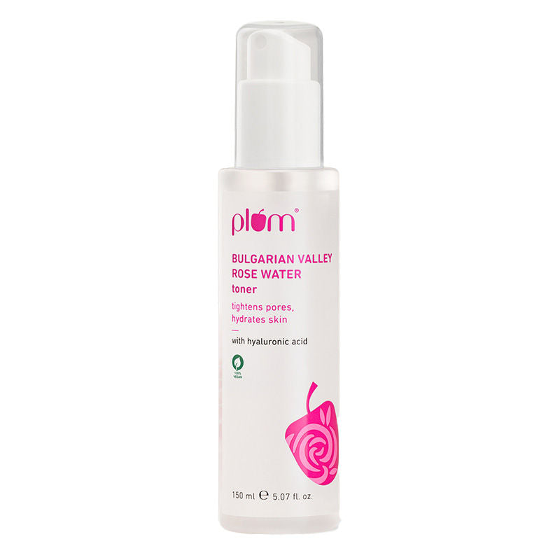 Bulgarian Valley Rose Water Alcohol-Free Spray Toner With Hyaluronic Acid- Hydrates & Refreshes