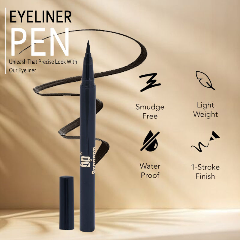 Intense Kohl Sketch Pen Eyeliner Pencil - Smudgeproof & Waterproof