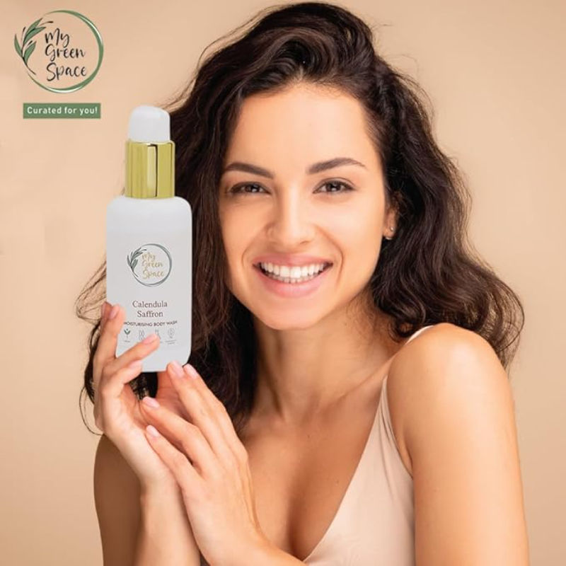 Calendula Saffron Body Wash Softens & Nourishes Natural & Organic
