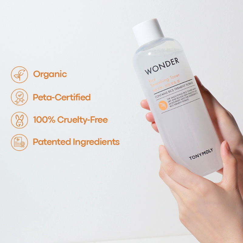 Korean Wonder Rice Smoothing Toner-Hydrates, Brightens, Clarifies Dry & Combination Skin
