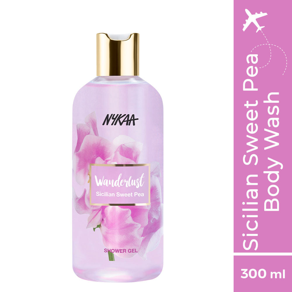 Sicilian Sweet Pea Floral Perfume Body Wash