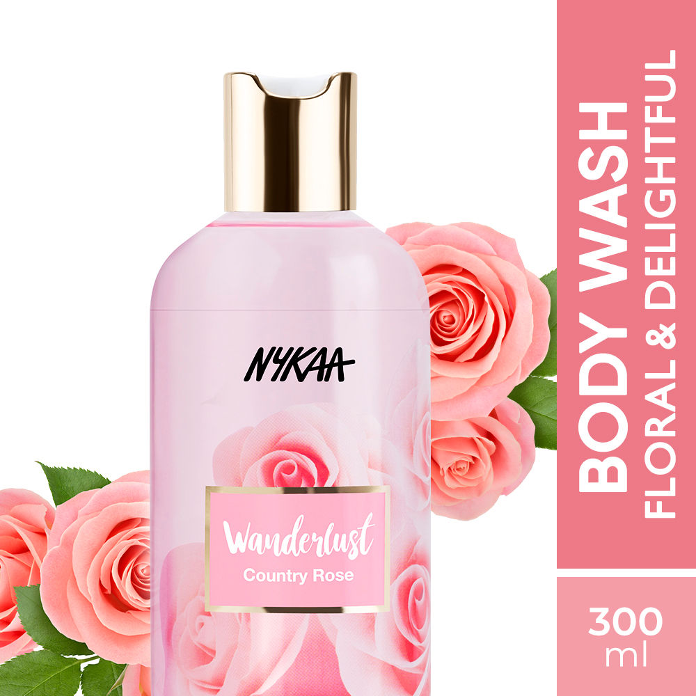 Nykaa Wanderlust Perfume Body Wash - Country Rose