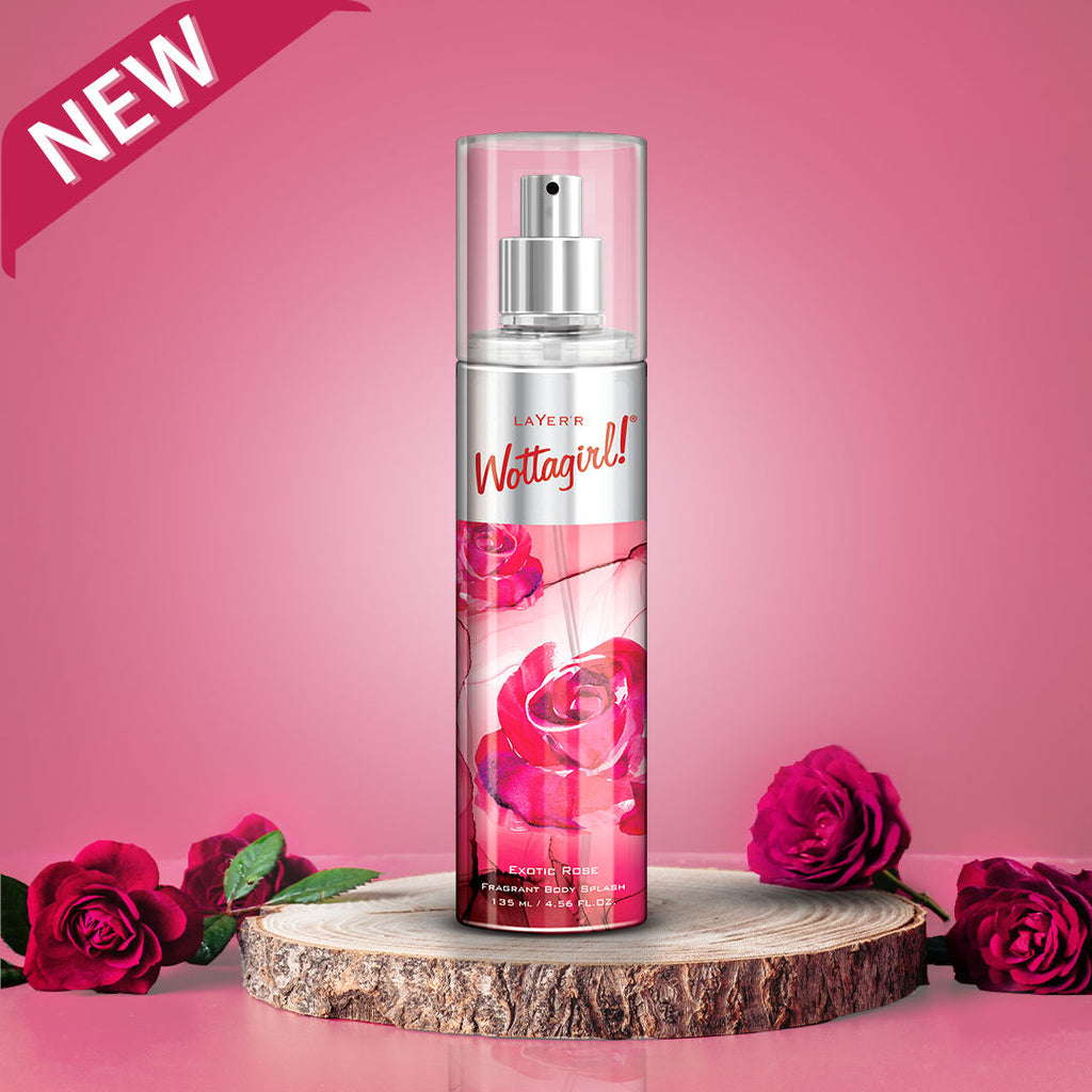 Wottagirl! Exotic Rose Body Mist Spray For Her