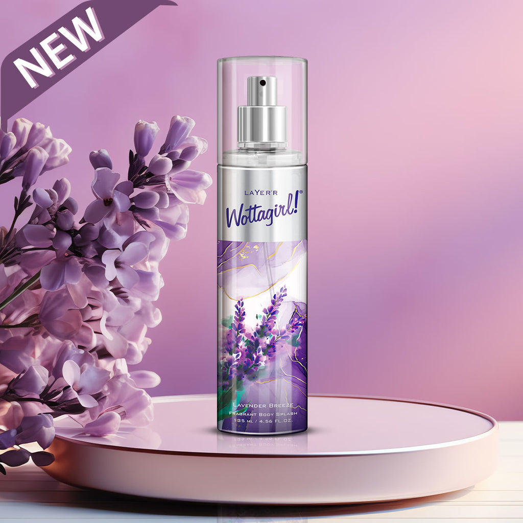 Wottagirl! Lavender Breeze Body Mist Spray For Her