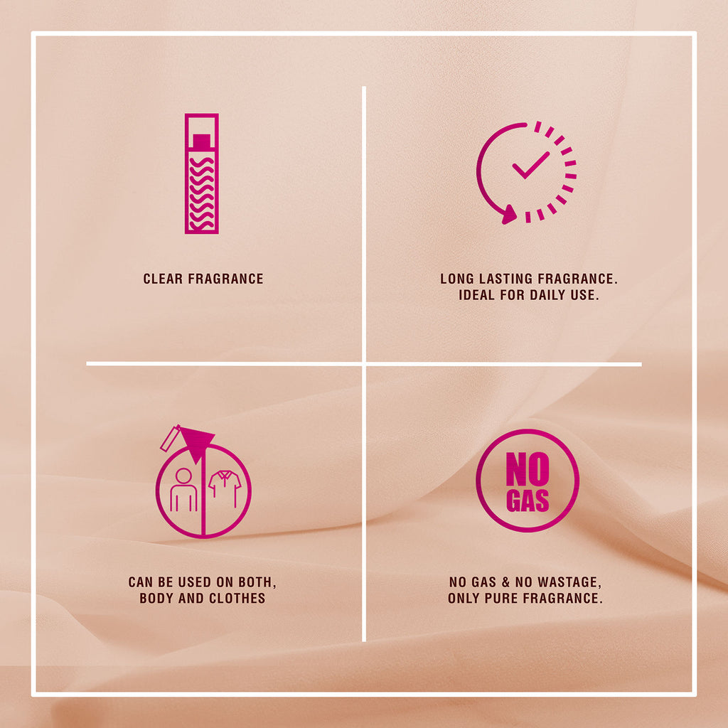 Wottagirl! Sandal Bliss Body Mist Spray For Her