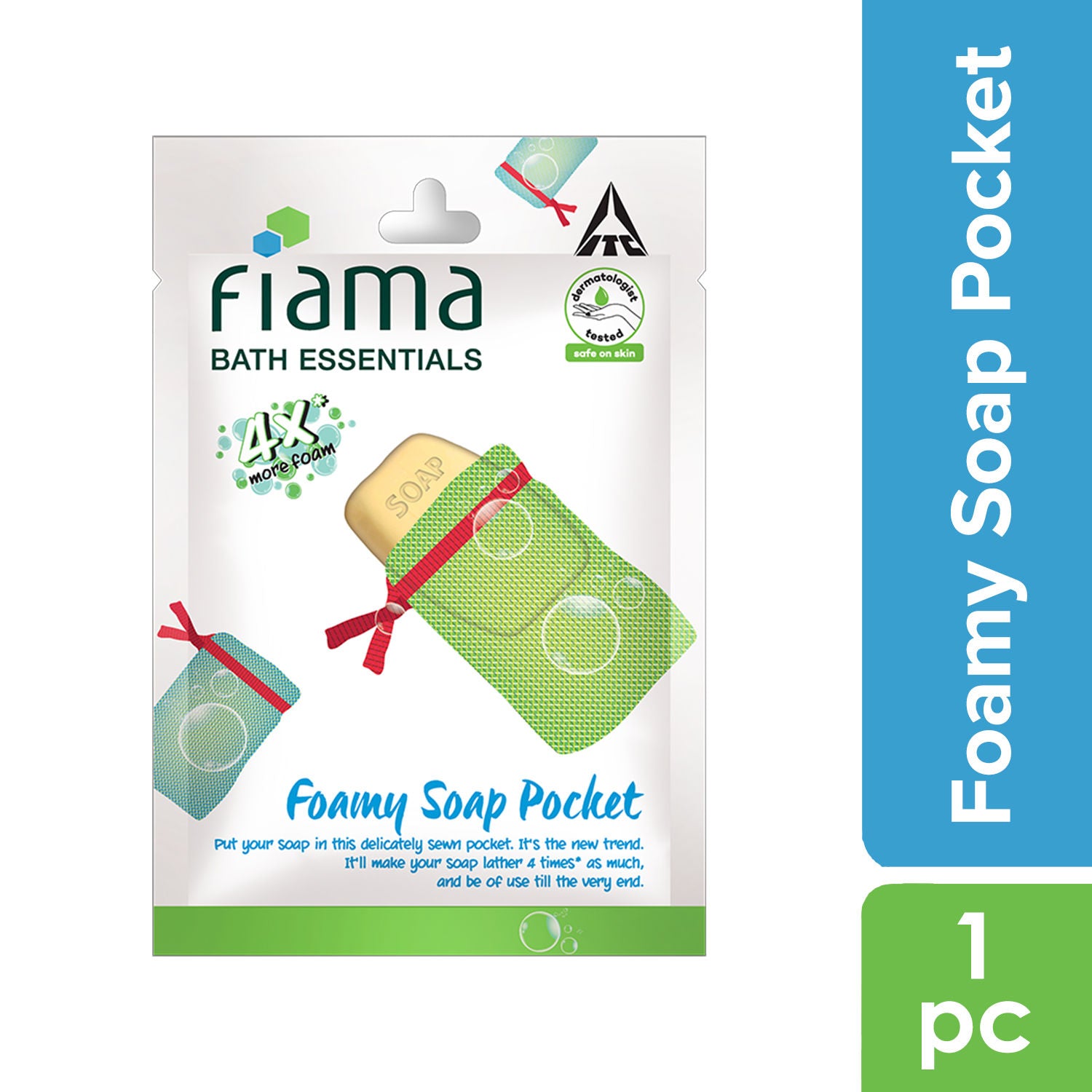 Bath Essentials Foamy Soap Pocket