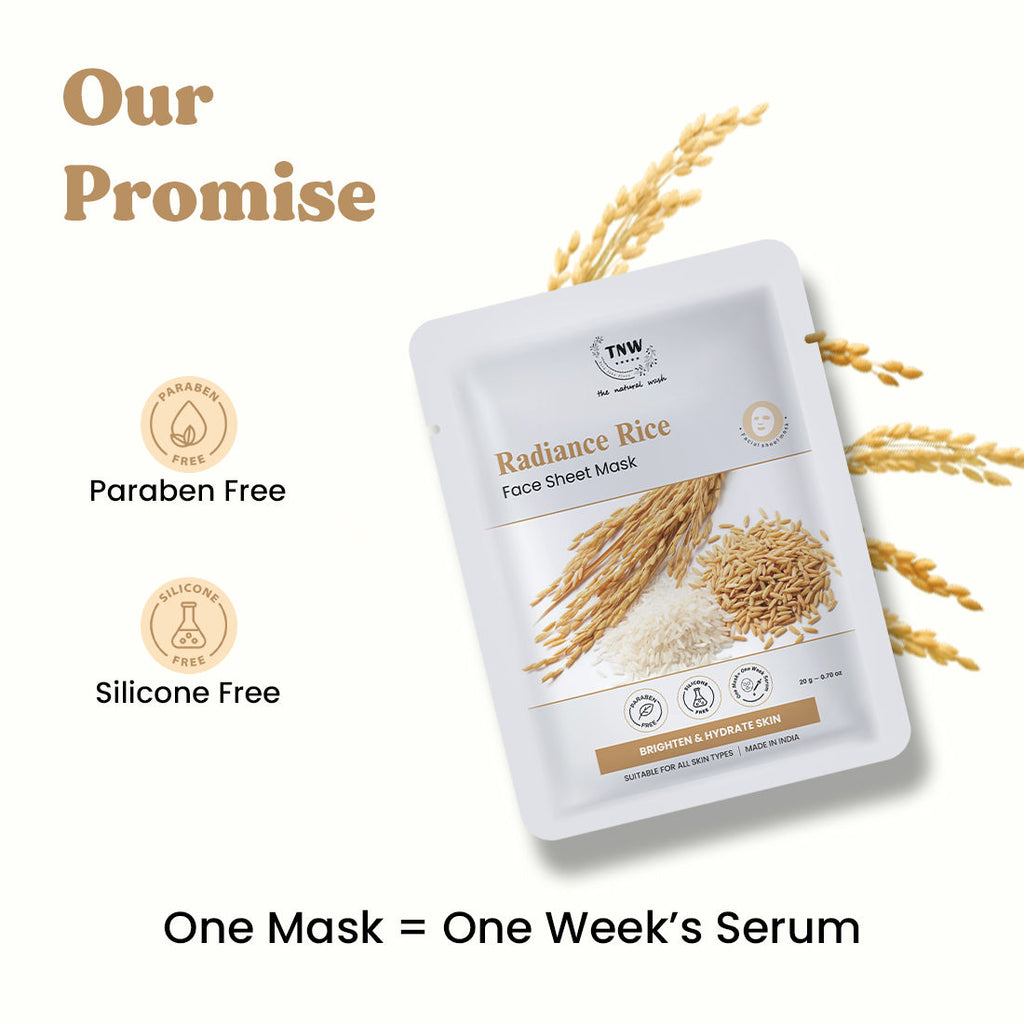 Pure Radiance Rice Face Sheet Mask