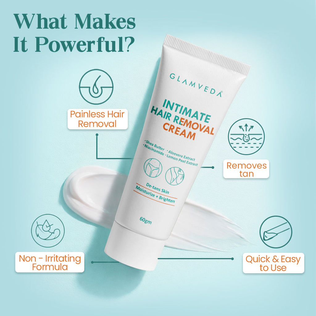 Intimate Hair Removal Cream Easy & Gentle Hair Removal Solution